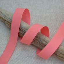 Plain bias tape 20 mm - Watermelon 113